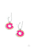 Paparazzi Accessories Donut Delivery - Pink Earrings