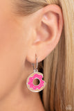 Paparazzi Accessories Donut Delivery - Pink Earrings