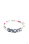 Paparazzi Accessories Love Language - Silver LOVE Bracelet