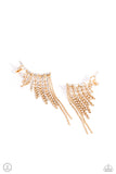 Paparazzi Accessories Tapered Tease - Gold Earrings