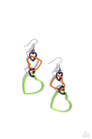 Paparazzi Accessories Cascading Crush - Multi Earrings