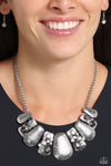 Paparazzi Accessories Multicolored Mayhem - Silver Necklace