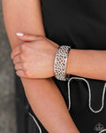 Paparazzi Accessories Subtly Scattered - White Bracelet