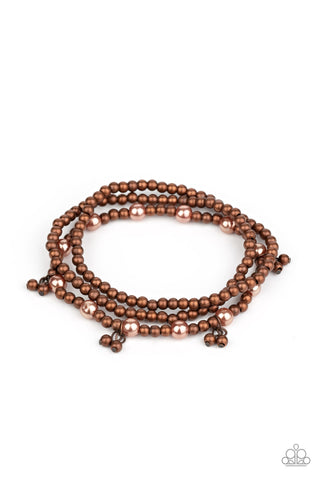 Paparazzi Accessories GRANDIOSE Slam - Copper Bracelet