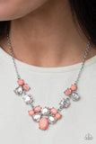 Paparazzi Accessories Ethereal Romance Orange Necklace