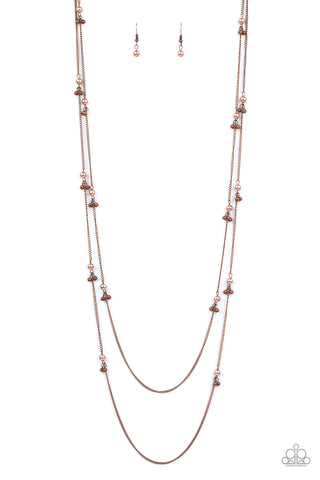 Paparazzi Accessories Ultrawealthy - Copper Necklace