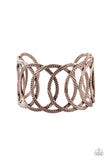 Paparazzi Accessories Circa de Contender - Copper Bracelet