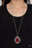 Paparazzi Accessories Dream Board Dazzle Red Necklace