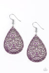 Paparazzi Accessories Indie Idol - Purple Earrings