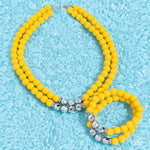 Paparazzi Accessories Summer Splash - Yellow Necklace