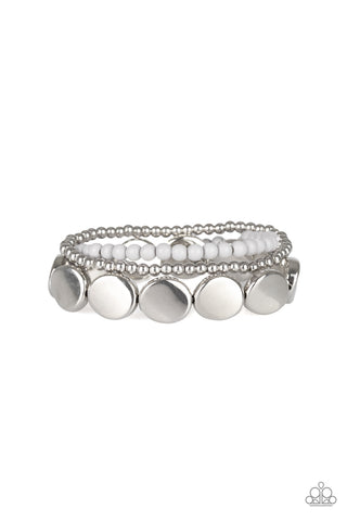 Paparazzi Accessories Beyond The Basics - Silver Bracelet [810]